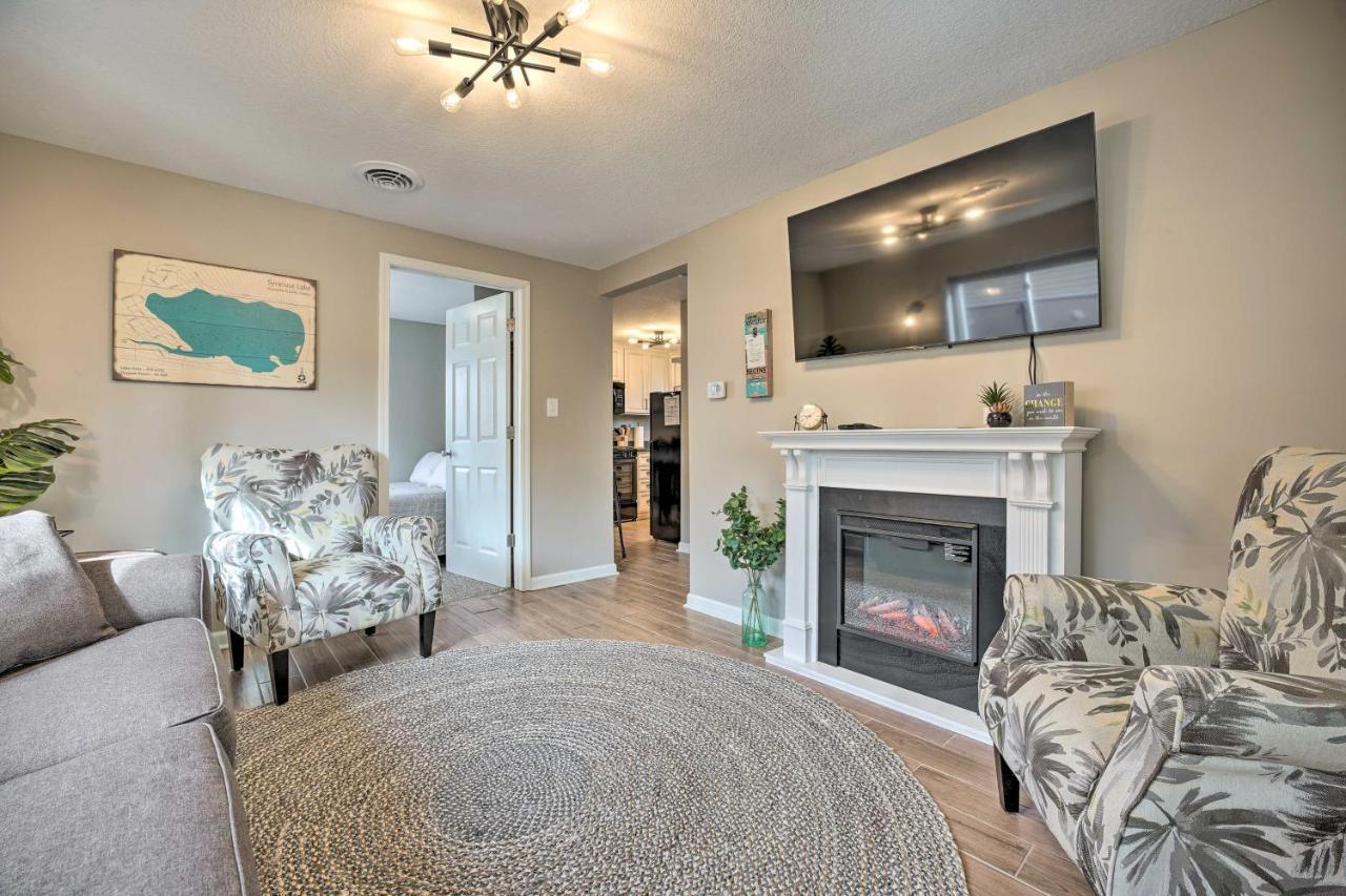 Waterfront Syracuse Home With Patio And Fire Pit! Екстериор снимка